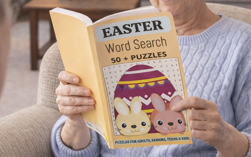 Easter Word Search Puzzle Book 4